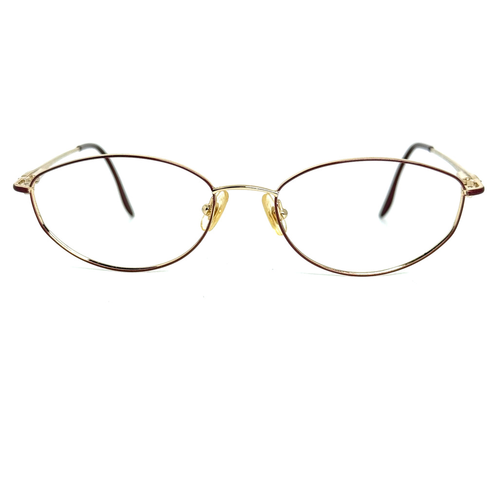 Tres Jolie 63 by Marchon Burgundy Wine Eyeglasses vintage 54-17 H18491